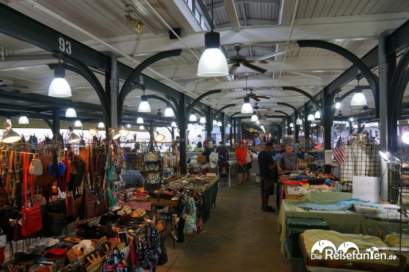 Innenbereich vom French Market in New Orleans