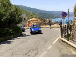 Anfahrt zr Chiesetta di Piedigrotta in Pizzo