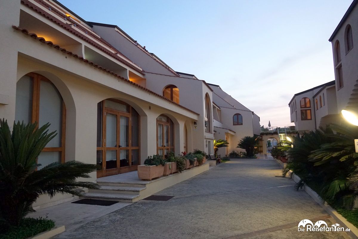 Eingangsbereich im Hotel Tropis in Tropea