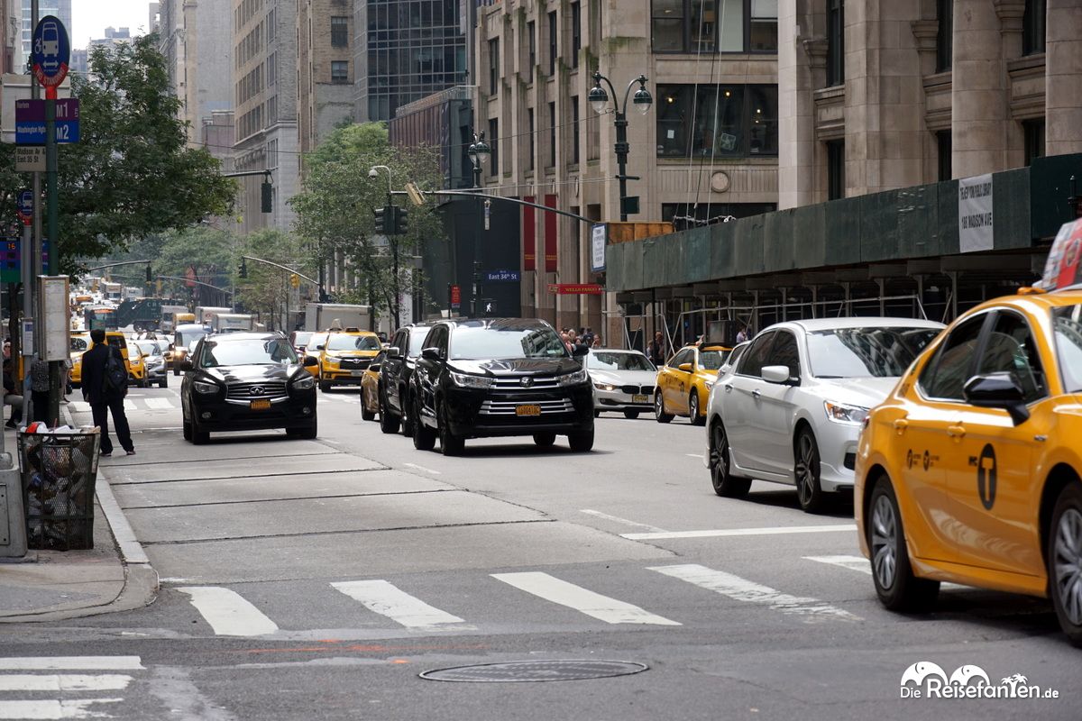 New York City bei Tag