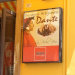 Schild der Gelateria Dante in Pizzo