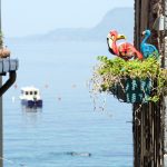 Bilck aufs Meer im italienischen Scilla