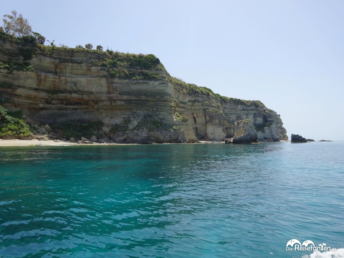 Bootsausflug entlang der Küste des Capo Vaticano