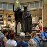 Faust und Mephisto Statue in Leipzig