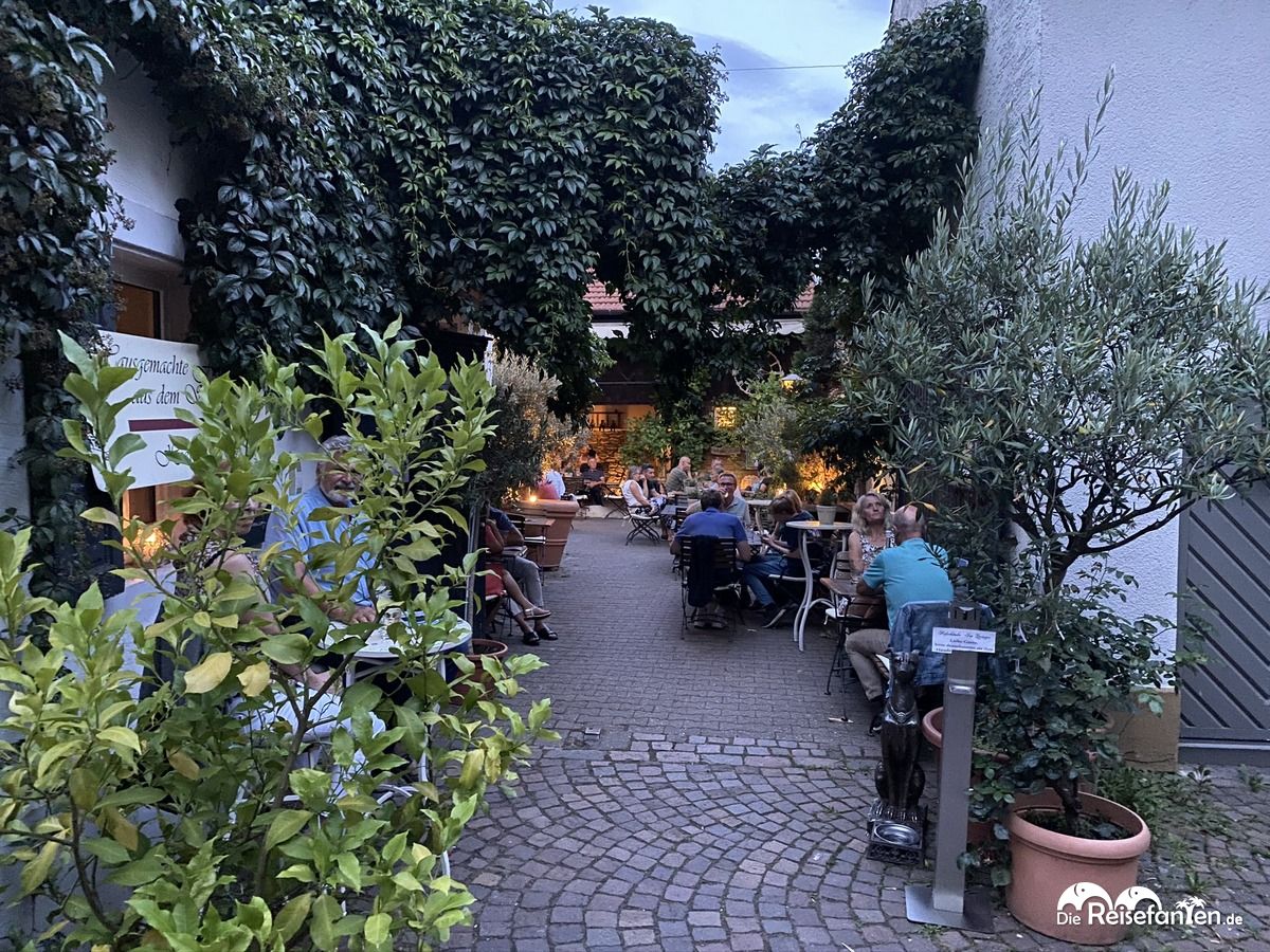 In der Hofschänke im Zwinger in Freinsheim