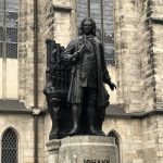 Johann Sebastian Bach Statue in Leipzig
