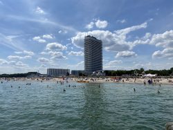 Der Strand von Travemünde