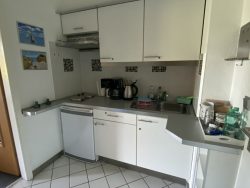 Küchenzeile der Pematra Ferienwohnung in Travemünde