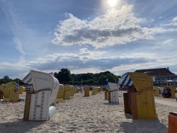 Strandkörbe in Travemünde