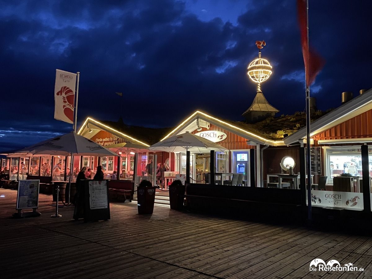 Aussenansicht des Gosch in Sankt Peter Ording
