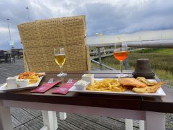 Mit Aussicht im Gosch Sankt Peter Ording