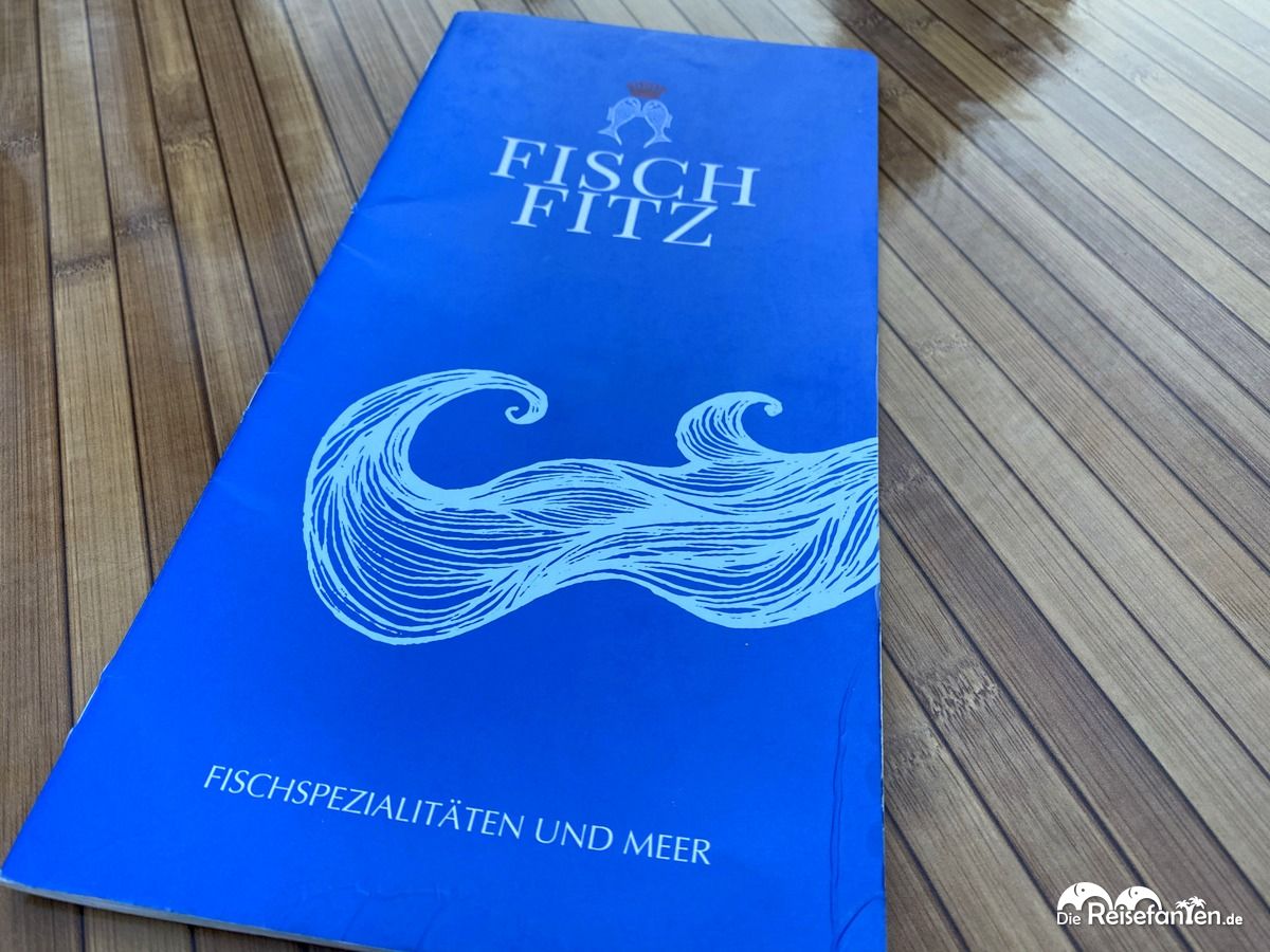 Speisekarte vom Restaurant Fisch Fitz in Timmendofer Strand