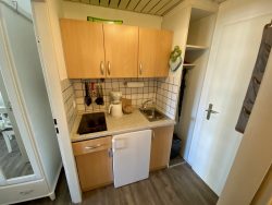 Küchenzeile in der Villa Anna in Sankt Peter Ording