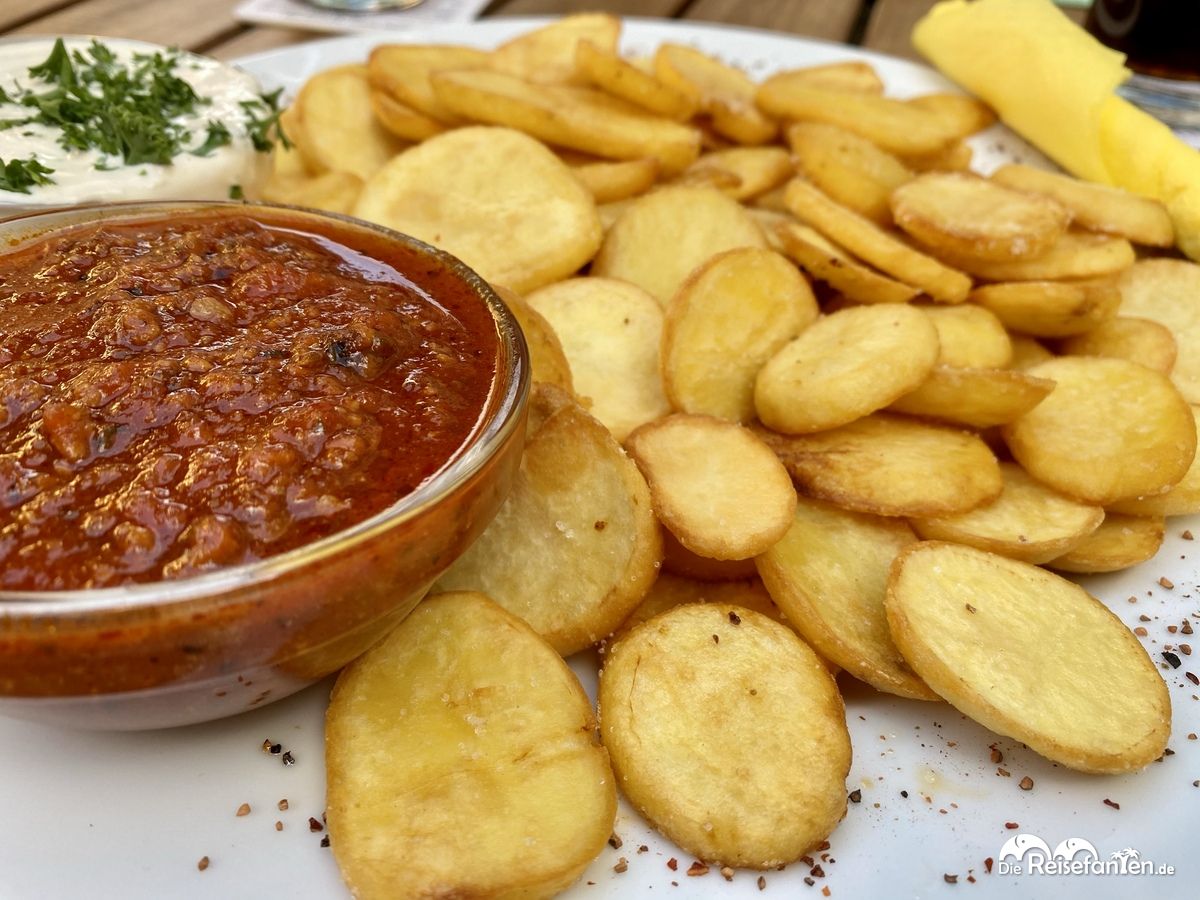Leckerer Snack im Schlappen in Freiburg