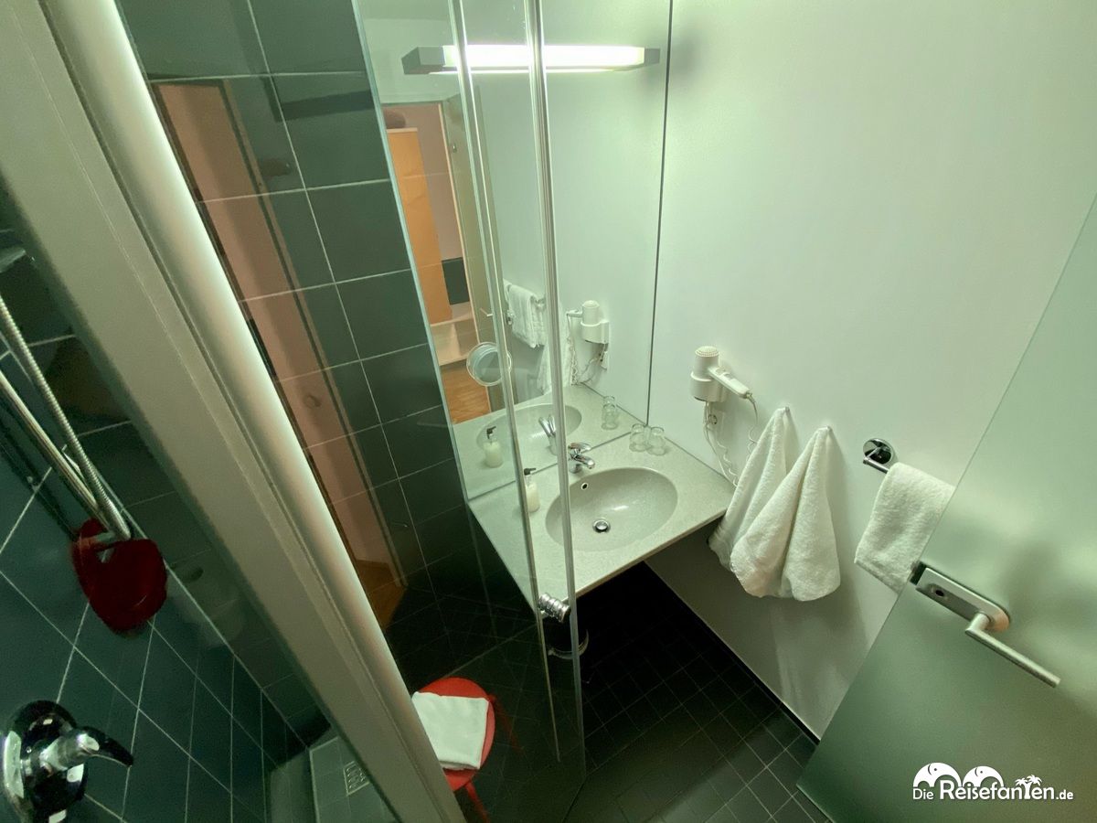 Badezimmer im Roten Haus in Überlingen