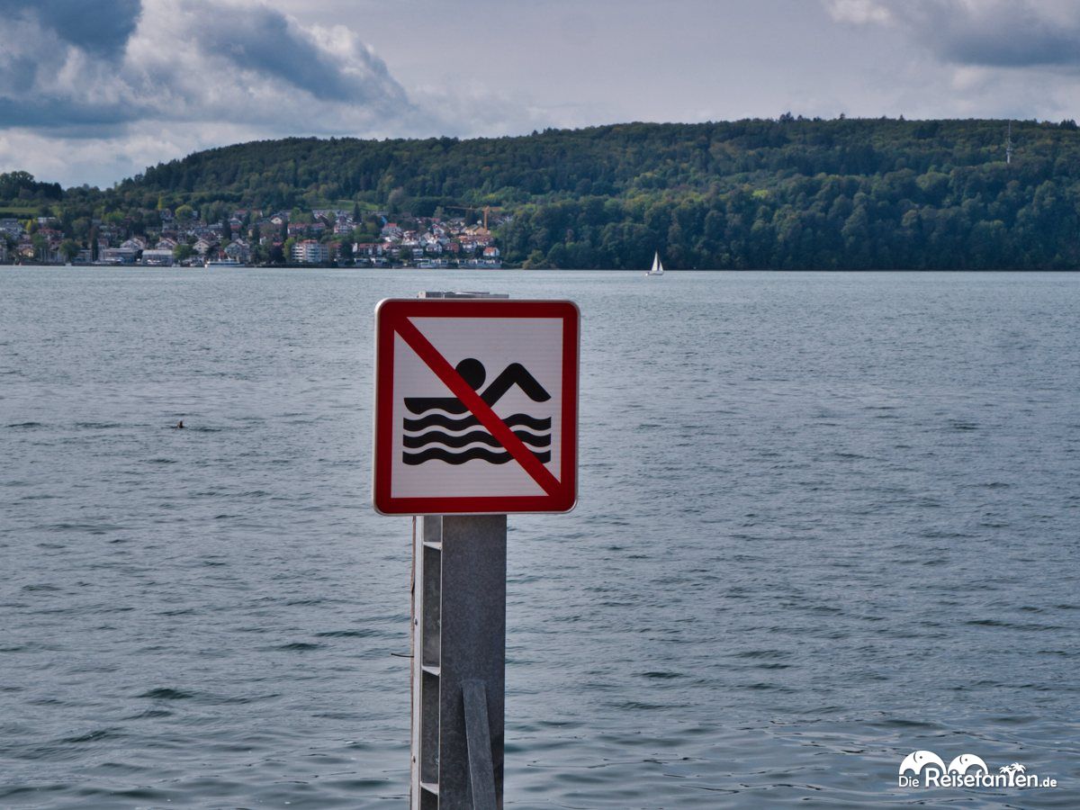 Schwimmen verboten in Überlingen