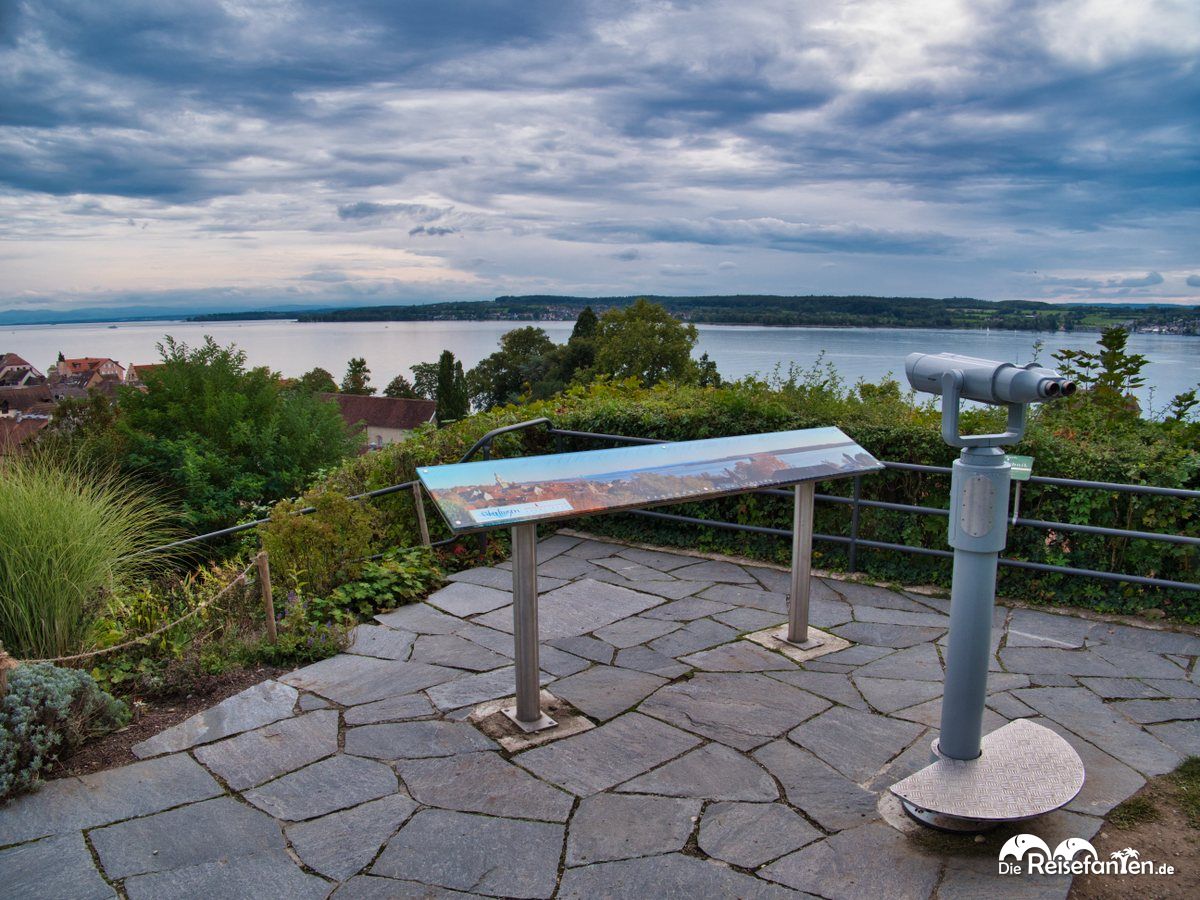 Uhlandshöhe in Überlingen über den Bodensee