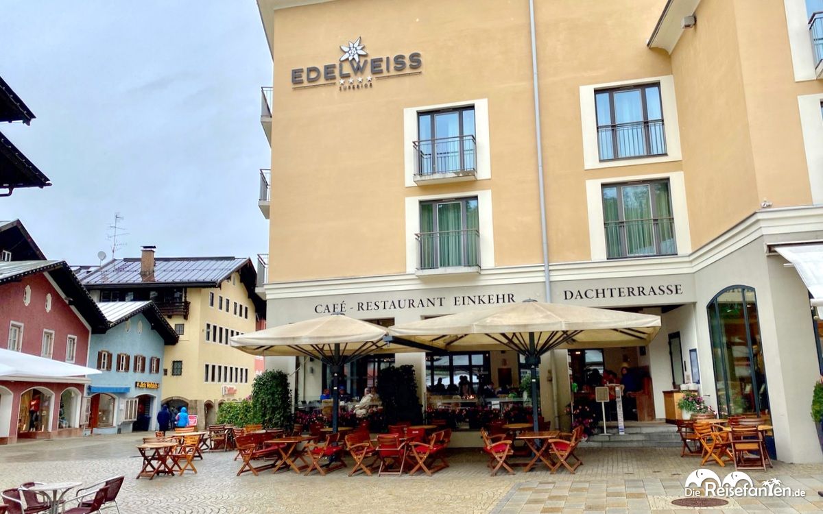 Das Restaurant Einkehr von aussen