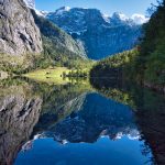 Spiegelpanorama am Obersee