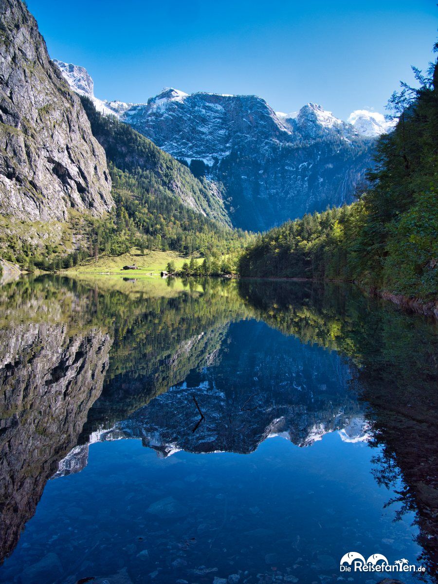 Spiegelpanorama am Obersee