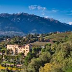 Aussicht vom Matteo Thun'schen Gucker in Richtung Meran