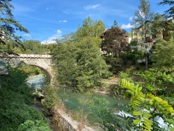 Blick auf die Passer in Meran