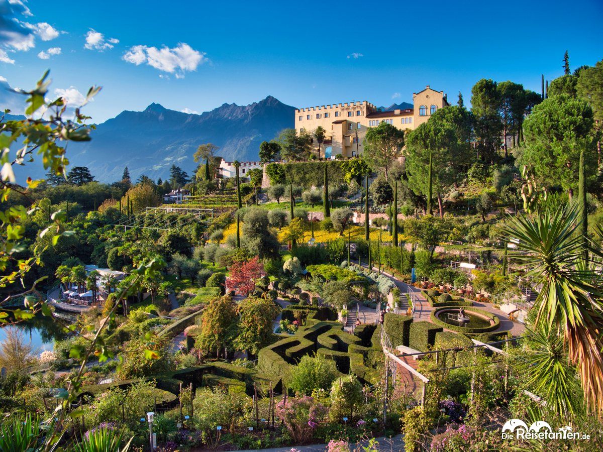 Die Gärten von Schloss Trauttmansdorf