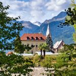 Impressionen aus Meran Kombination aus Bergen und Stadt