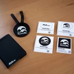 Unsere bestellten Produkte im Reisefanten Look von DeinDesign