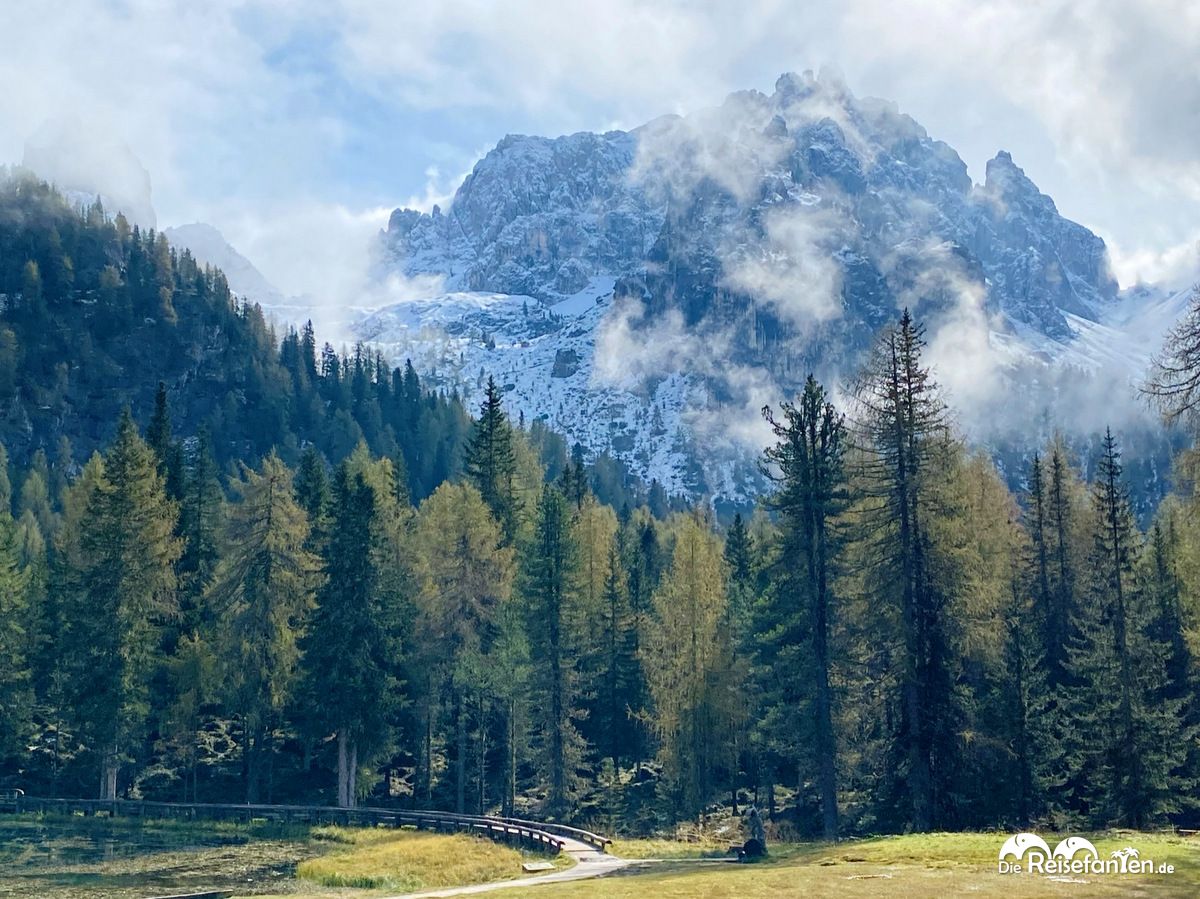 Am Fuße der Drei Zinnen in Südtirol