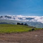 Hochnebel über den Bergen