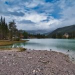 Landzunge am Toblacher See