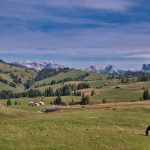 Tolles Bergpanorama auf der Seiser Alm