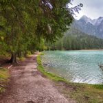 Uferweg am Toblacher See