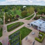 Blick vom Aussichtsturm im Park der Gärten 2