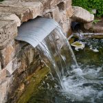 Brunnen im Park der Gärten