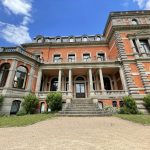 Das Schloss Etelsen von Süden betrachtet