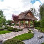 Der japanische Garten im Park der Gärten