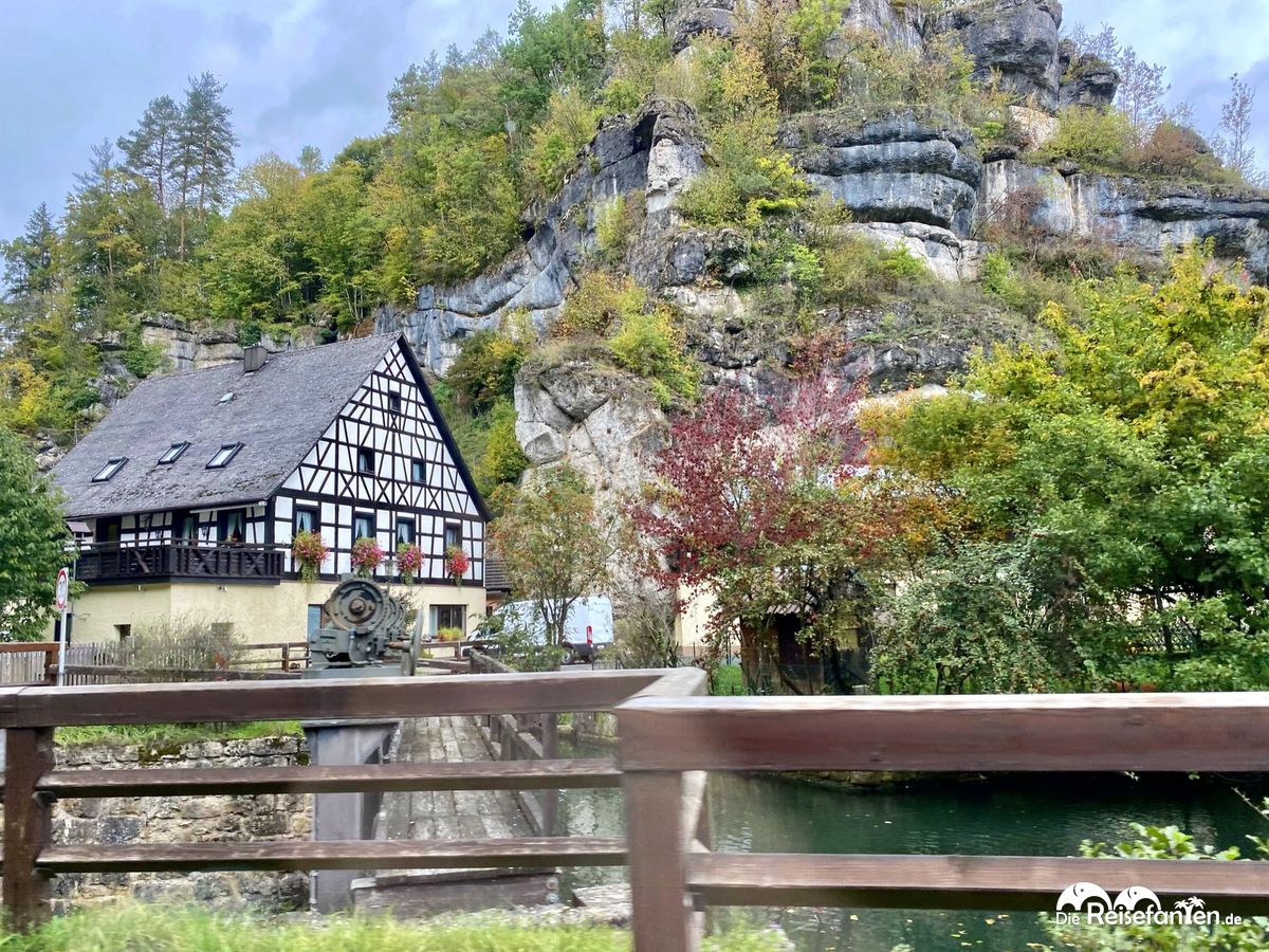 Idyllisches Fachwerkhaus in Pottenstein in der Fränkischen Schweiz