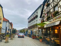 Innenstadt von Ebermannstadt in der Fränkischen Schweiz