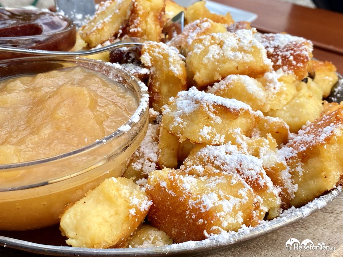 Kaiserschmarrn auf der Kaiserschmarrn Alm in Garmisch Partenkirchen