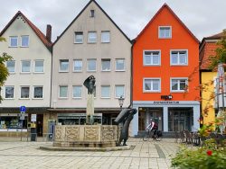 Marktplatz von Ebermannstadt in der Fränkischen Schweiz