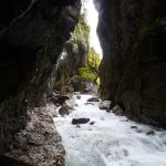 Rauschendes Wasser in der Partnachklamm