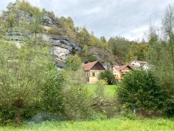 Wandergebiet in Pottenstein in der Fränkischen Schweiz