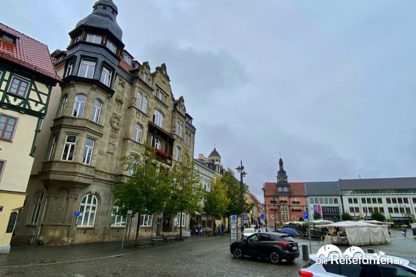 Der Marktplatz von Eisenach