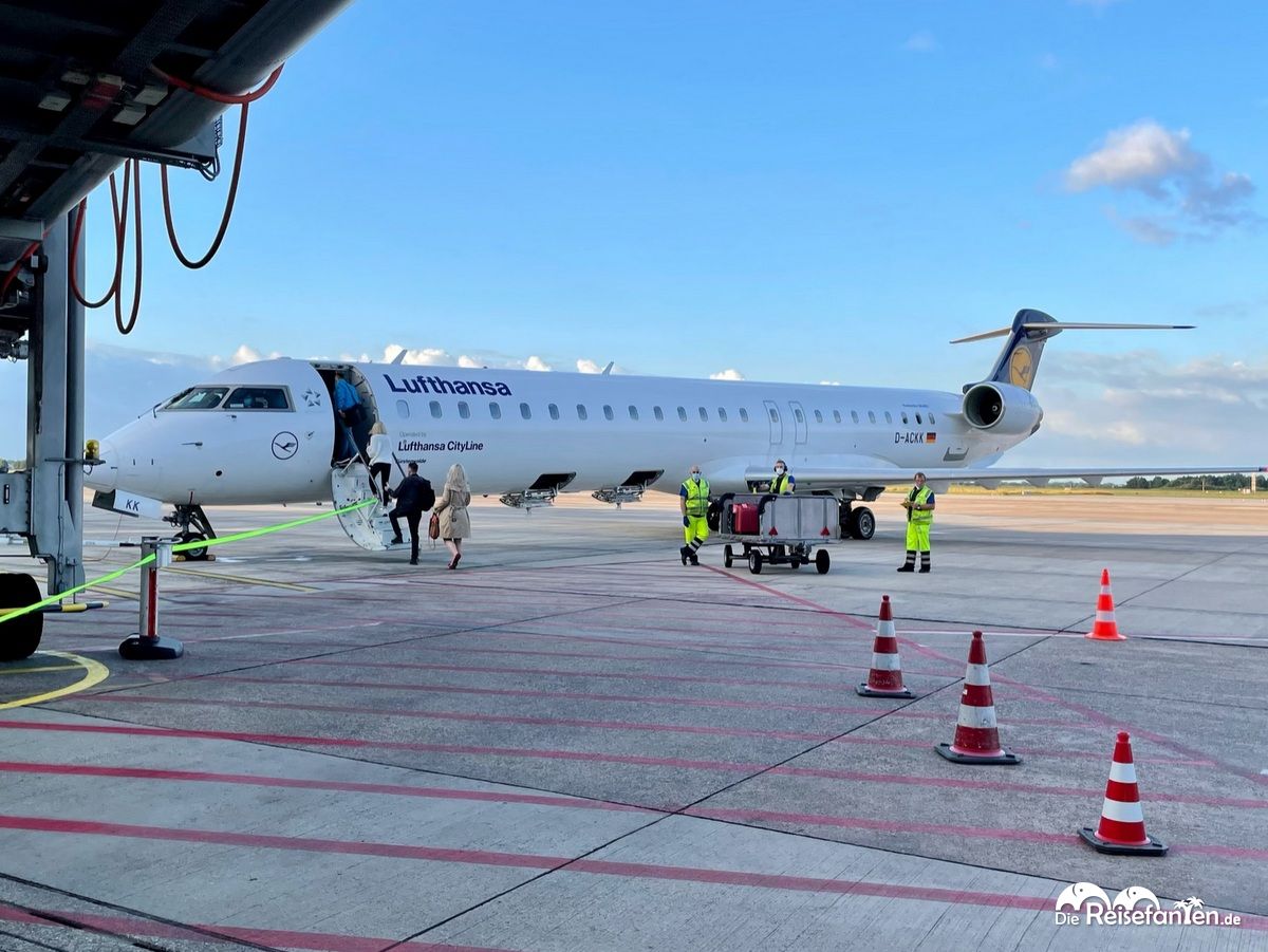Eine Maschine der Lufthansa