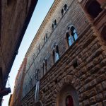 Fassaden in der Via di Città in Siena