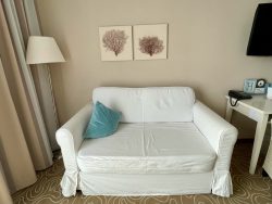 Sitzgelegenheit im Hotel Mein Strandhaus in Niendorf