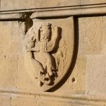 Das Stadtwappen von Volterra