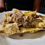 Der erste Gang im Ristorante agricolo Tenuta di Mensanello